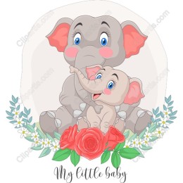 Cuddle-Worthy Elephant Family
