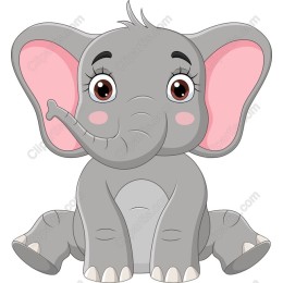 Adorable Cute Elephant