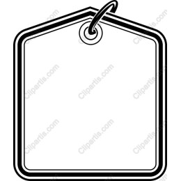 Minimalist Blank Tag