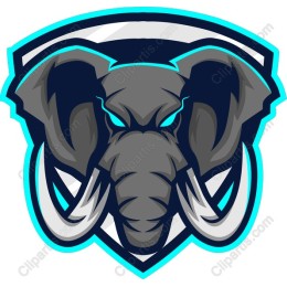 Fierce Elephant Mascot
