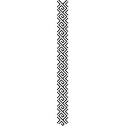 Black Zigzag Pattern