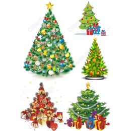 Christmas Trees Bundle - Festive for All Your Holiday Needs