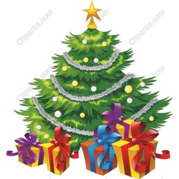 Festive Christmas Tree and Gifts