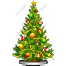 Festive Christmas Tree