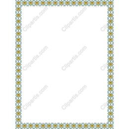 Elegant Decorative Geometric Border