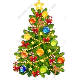 Colorful Christmas Tree