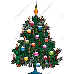 Vibrant Christmas Tree