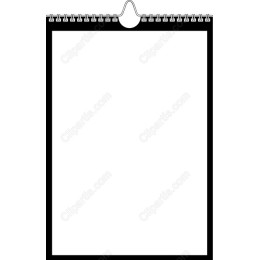 Blank Spiral Notepad for Creative