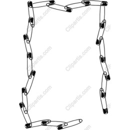 Safety Pin Border