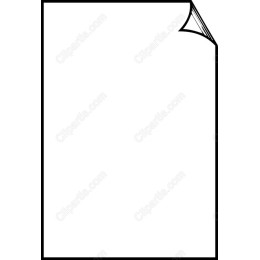 Blank Cornered Paper