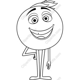 Playful Smiling Character