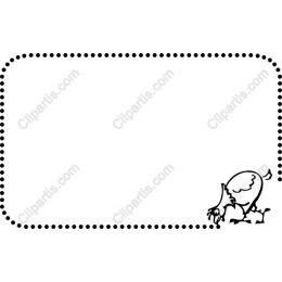 Whimsical Chicken Border