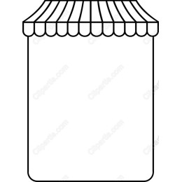 Blank Market Stall