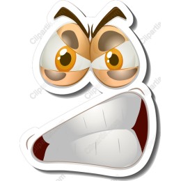 Expressive Cartoon Face