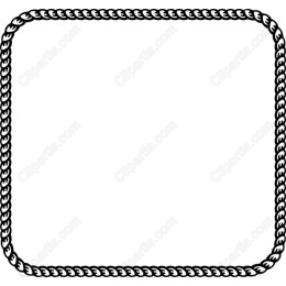 Rope Border Frame