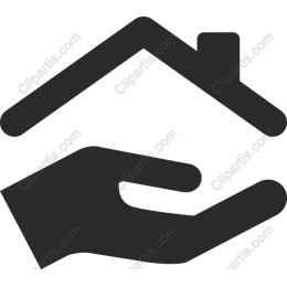 Hand Cradling House