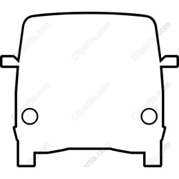 Front View Van