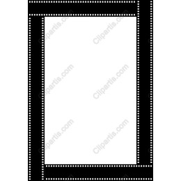 Classic Black and White Dotted Frame
