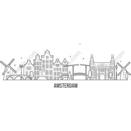 Amsterdam Skyline