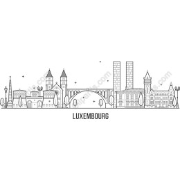 Luxembourg Skyline