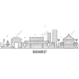 Bucharest Skyline