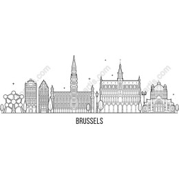 Brussels Skyline
