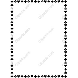 Vintage Playing Card Border