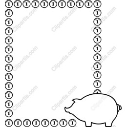 Piggy Bank Frame