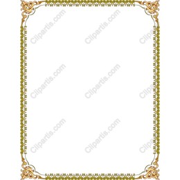 Ornate Floral Frame