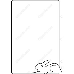 Rabbit Outline