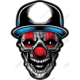 Edgy Skull Clown