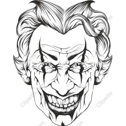Sinister Clown Face