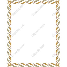 Artistic Floral Frame