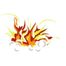 Dynamic Flame Burst