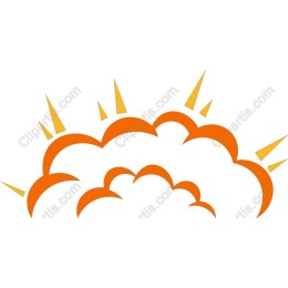 Radiant Sunrise Cloud