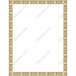 Bamboo Elegance Decorative Frame