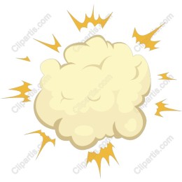 Cartoon Explosion Cloud