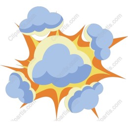 Explosive Cloud Burst