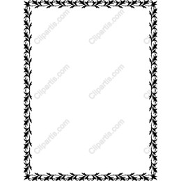 Elegant Floral Frame