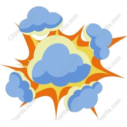 Vibrant Sunburst and Clouds