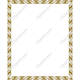 Elegant Leaf Border