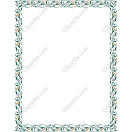 Elegant Floral Frame