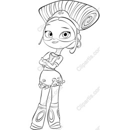 Whimsical Youthful Character
