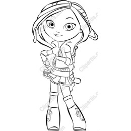 Charming Cartoon Character