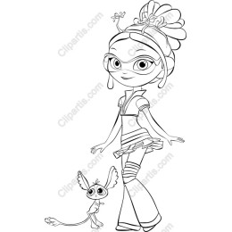 Charming Whimsical Character