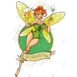 Festive St. Patrick's Day Fairy