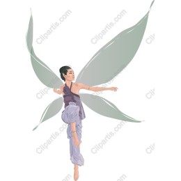Enchanting Fairy with Translucent Wings