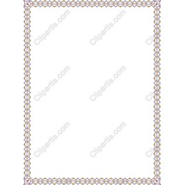 Elegant Geometric Border