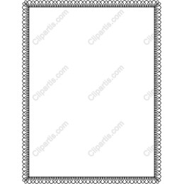 Elegant Scalloped Border