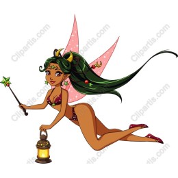 Enchanting Fairy with Lantern